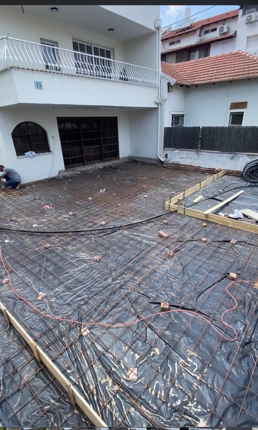 עבודות בטון תשתיות וחיפויים - רחובות